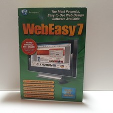 Webeasy 7 PC-Rom Software Windows 2000, XP, Vista Sealed 2007 picture
