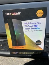 Netgear Nighthawk X6S Tri-Band WiFi Mesh Extender AC3000 EX8000-100NAS,Brand New picture
