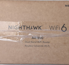 NETGEAR Nighthawk AX1800 WiFi 6 Dual-Band Router R6700AXv3 1800Mbps Black RJ-45 picture