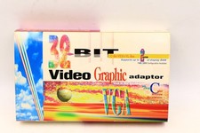 Cirrus Logic CLVGA542XVL/H Vesa VL-Bus 32-bit VGA Adapter Boxed Matching Serials picture