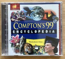 CD-ROM ~ Compton’s 99 Encyclopedia ~ Program Disc ~ 1999 ~ L🟡🟡K picture