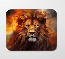 Lion Animal Abstract Art Mouse Pad 9.5