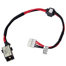 DC IN POWER JACK SOCKET W/ CABLE Toshiba Satellite C55-B5300 C55-B5350 C55-B5319 picture