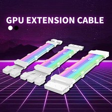 RGB Power Extension Cable GPU Extension Cable PCIe Cable for Computer PC Case  picture