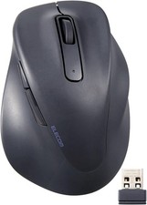 ELECOM EX-G 2.4GHz Silent XL Wireless Mouse, Black, M-XGXL30DBSKBK picture