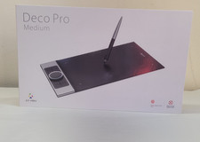 XP-Pen Deco Pro Medium Graphics Tablet in excellent UNUSED but TESTED condition picture
