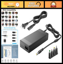 15V 60W AC Adapter Charger for Portable Power Stations - Compatible with 50W-300 picture