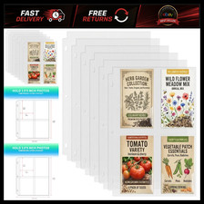 100 Pack 3.5 x 5 Photo Sleeves for 3 Ring Binder(400 Pictures) picture