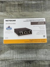 NETGEAR GS305 5-Port Gigabit Ethernet Switch Unmanaged Plug & Play GS305-300PAS picture