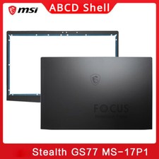 New Original MSI Stealth GS77 MS-17P1 LCD Back Cover/Front Bezel Notebook Case picture