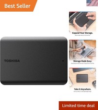 New Portable Black 4TB Storage picture