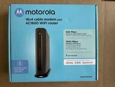 Motorola MG7540 16x4 Cable Modem Plus AC1600 Dual Band Wi-Fi Router DOCSIS 3.0 picture