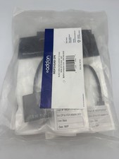 AddOn MDP2VGAB-5PK Mini DisplayPort to VGA Adapter Black Lot of 5 Sealed picture