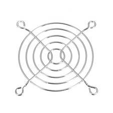 10Pcs Finger Guard Metal Fan Grill Protector for 80x80mm Case Fan Silver Tone picture