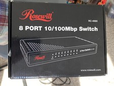 NEW Rosewill RC-406X 10/100Mbps 8-Port Ethernet Switch picture