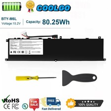 BTY-M6L Battery For MSI GS65 GS75 Stealth 8SE 8SF 8SG 8RF 9SD 9SE Creator BTY-M picture