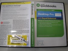 INTUIT QUICKBOOKS DESKTOP PRO 2021 FOR WINDOWS=3 USER VERSION PERMANENT LICENSE= picture