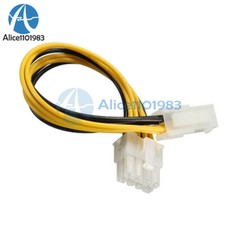 10pcs 20cm 4 Female pin P4 to 8 Male pin ATX EPS 12v Power Adapter PCIe Cable picture