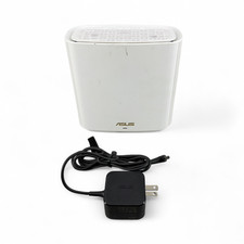 Asus ZenWiFi ET8 AXE6600 Tri-Band WiFi 6E Router White w/ Power Adapter Bundle picture