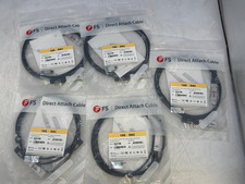 LOT OF 5 NEW FS SFPP-PC02 2m 10G SFP+ Passive Direct Attach Cable picture
