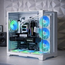 PC Case LCD AIO and Fans picture