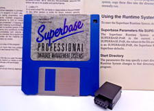 COMMODORE AMIGA -- SUPERBASE PROFESSIONAL PROGRAM DISK (PSL) #INC DONGLE picture