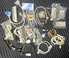 Vtg Retro PC Modding Cable Lot Ultra Zalman IDE Floppy Fellowes Trackball Mouse picture