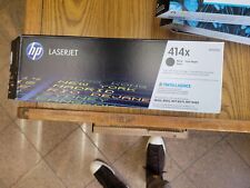 Genuine HP 414X Black Toner W2020X Open Box picture