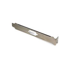 Case Slot DB9 Cover Bracket with Metal Bend - Silver picture