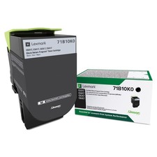Lexmark 71B10K0 Unison 3,000 Page-Yield Toner - Black New picture