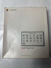 Vintage Apple HyperCard Retail Box M0556 with Disks and Manuals Set Untested picture