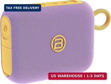 BUGANI Rove Go 5 Portable Bluetooth Speaker, IP67 for Outdoor Shower Purple picture