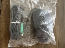  Dell Logitech corded mouse 0W1668 Mechanical Ball PS/2 picture