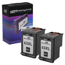 2PK Reman Replacement Ink Cartridge for HP 63XL HP F6U64AN HY Black picture