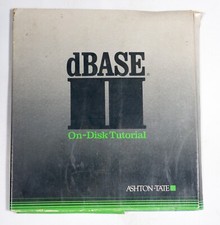 Ashton Tate dbase II On-Disk tutorial IBM 8