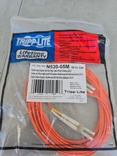Tripp Lite N520-05M 5m Fiber Optic LC Male to Male Patch Cable - Sealed picture