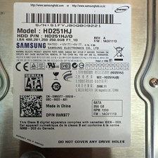 Samsung SpinPoint F1 250GB Internal 7200RPM 3.5