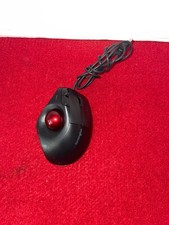 Kensington Pro Fit Ergo Vertical Wired Trackball M01510 Tested Working Red Ball picture