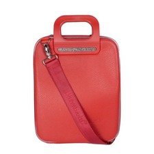 Bombata Micro Tablet Case Red Hard Shell Crossbody Bag Fabio Guidoni Strap iPad picture