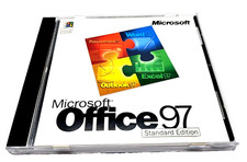 Microsoft Office 97 Professional w/Key  Windows 95 NT Software CD-ROM PC picture