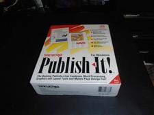 Timeworks Publish It (PC, 1992) Complete picture