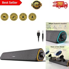 Dynamic R50 Bluetooth Speakers with LED Glow - 10W Surround Sound Experience picture