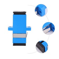 24pcs Coupler Fiber Optic Cable Connector optical fiber coupler picture