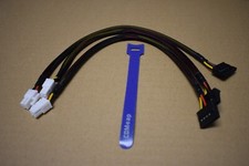 COMeap 3-pack ATX 4-pin to SATA sleeved picture