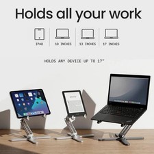 Model-X 2.0 Adjustable Laptop and Tablet Stand Holder picture