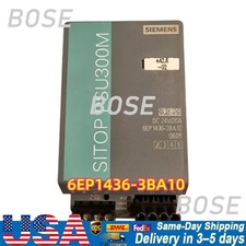 New Siemens PSU300M Stabilized Power Supply 6EP1 436-3BA10 6EP1436-3BA10 picture