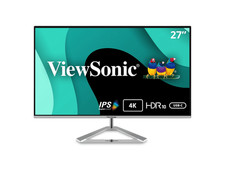 ViewSonic VX2776-4K-MHDU 27-Inch 4K UHD IPS Monitor, HDR10 Support, 65W USB-C, picture