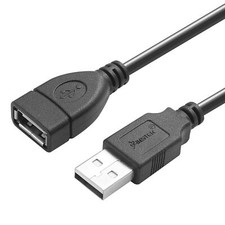 USB 2.0 A Male to A Female Extension Cable Extender Adapter Long Cord 16 ft picture