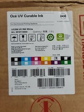 OCE UV CURABLE INK IJC258 White 3010114044 For Oce Arizona Printing Systems 1.0L picture