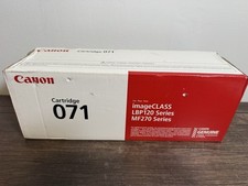 Genuine Canon 071 Black Toner Cartridge imageClass LBP120 ,MF270 NEW SEALED picture